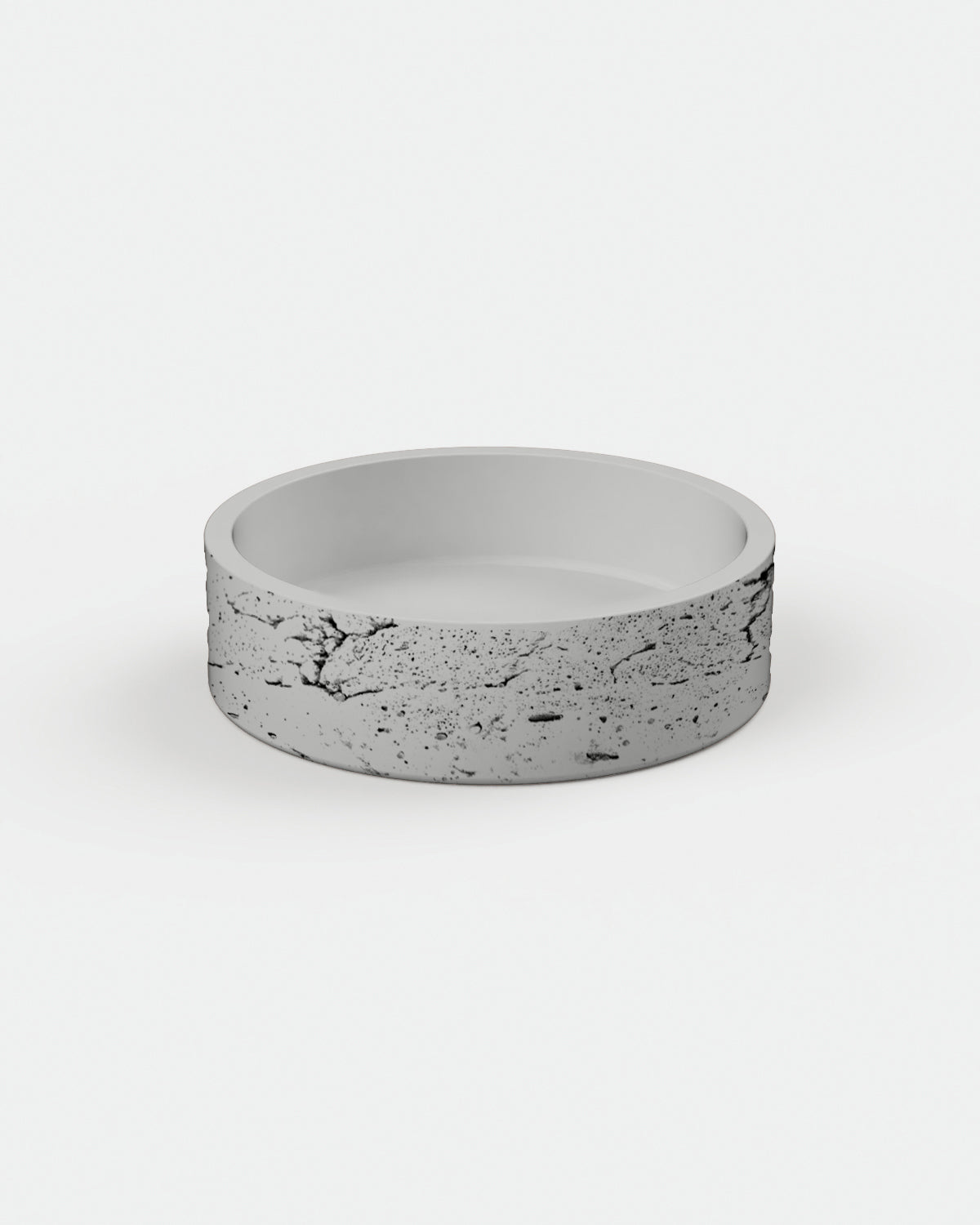 Hoop Raw Basin (Ivory)